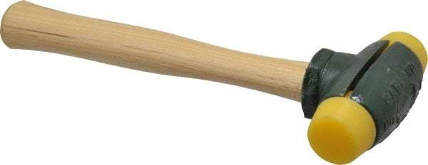 Garland - 1-1/2 Lb Head 1-1/4" Face Plastic Split Head Hammer - 11" OAL, Wood Handle - Apex Tool & Supply