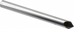 Niagara Cutter - 1/4" Diam 2 Flute Single End Solid Carbide Chamfer Mill - Apex Tool & Supply