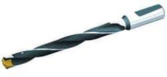 Kennametal - 24.01 to 24.5mm Diam, 10xD, 245mm Max Depth, 32mm Shank Diam, 281mm Flute, 346mm OAL, Replaceable Tip Drill - KSEM2401 Insert, 5 Seat Size, Series KSEM - Apex Tool & Supply