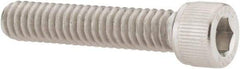 Value Collection - 1/4-20 UNC Hex Socket Drive, Socket Cap Screw - Grade 18-8 Stainless Steel, Fully Threaded, 1-1/4" Length Under Head - Apex Tool & Supply