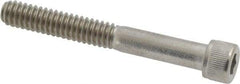 Value Collection - 1/4-20 UNC Hex Socket Drive, Socket Cap Screw - Grade 18-8 Stainless Steel, Partially Threaded, 2" Length Under Head - Apex Tool & Supply
