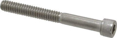 Value Collection - 1/4-20 UNC Hex Socket Drive, Socket Cap Screw - Grade 18-8 Stainless Steel, Partially Threaded, 2-1/4" Length Under Head - Apex Tool & Supply