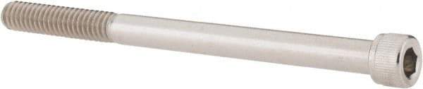 Value Collection - 1/4-20 UNC Hex Socket Drive, Socket Cap Screw - Grade 18-8 Stainless Steel, 3-1/2" Length Under Head - Apex Tool & Supply