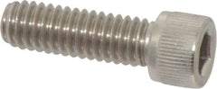 Value Collection - 5/16-18 UNC Hex Socket Drive, Socket Cap Screw - Grade 18-8 Stainless Steel, Fully Threaded, 1" Length Under Head - Apex Tool & Supply