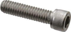 Value Collection - 5/16-18 UNC Hex Socket Drive, Socket Cap Screw - Grade 18-8 Stainless Steel, Fully Threaded, 1-1/4" Length Under Head - Apex Tool & Supply