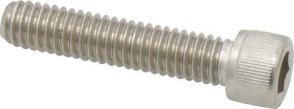Value Collection - 5/16-18 UNC Hex Socket Drive, Socket Cap Screw - Grade 18-8 Stainless Steel, Fully Threaded, 1-1/2" Length Under Head - Apex Tool & Supply