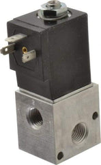 ARO/Ingersoll-Rand - 1/4", CAT Series 3-Way 2-Position Stacking Solenoid Valve - 120 VAC, 0.2 CV Rate, 3-1/2" High - Apex Tool & Supply