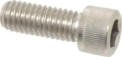 Value Collection - 3/8-16 UNC Hex Socket Drive, Socket Cap Screw - Grade 18-8 Stainless Steel, Fully Threaded, 1" Length Under Head - Apex Tool & Supply