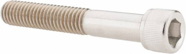 Value Collection - 3/8-16 UNC Hex Socket Drive, Socket Cap Screw - Grade 18-8 Stainless Steel, Partially Threaded, 2-1/2" Length Under Head - Apex Tool & Supply