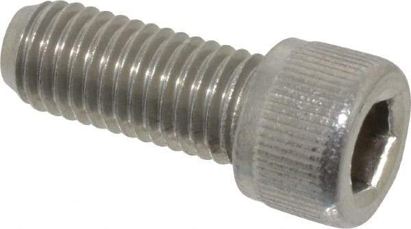 Value Collection - 1/4-28 UNF Hex Socket Drive, Socket Cap Screw - Grade 18-8 Stainless Steel, 5/8" Length Under Head - Apex Tool & Supply