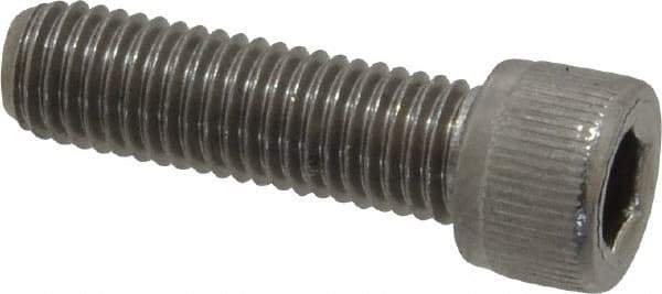 Value Collection - 1/4-28 UNF Hex Socket Drive, Socket Cap Screw - Grade 18-8 Stainless Steel, 7/8" Length Under Head - Apex Tool & Supply