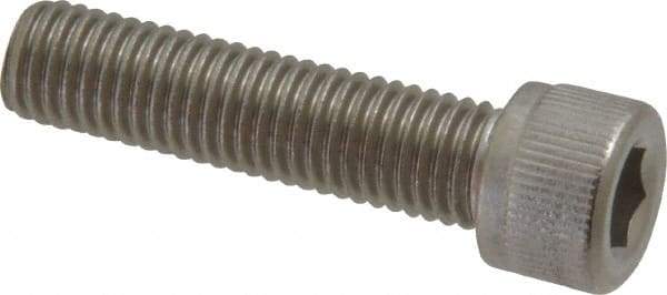 Value Collection - 1/4-28 UNF Hex Socket Drive, Socket Cap Screw - Grade 18-8 Stainless Steel, 1" Length Under Head - Apex Tool & Supply
