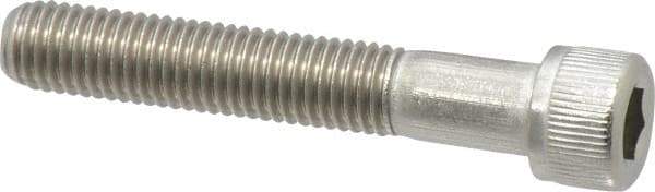 Value Collection - 1/4-28 UNF Hex Socket Drive, Socket Cap Screw - Grade 18-8 Stainless Steel, 1-1/2" Length Under Head - Apex Tool & Supply