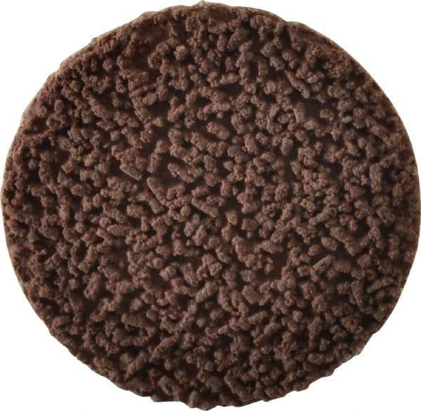 Made in USA - 1-1/2" Disc Diam, 180 Grit, Aluminum Oxide Quick Change Disc - Type R Attaching System, Coated, Brown, Very Fine Grade - Apex Tool & Supply