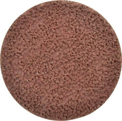 Made in USA - 2" Disc Diam, 120 Grit, Aluminum Oxide Quick Change Disc - Type R Attaching System, Coated, Brown, Fine Grade - Apex Tool & Supply