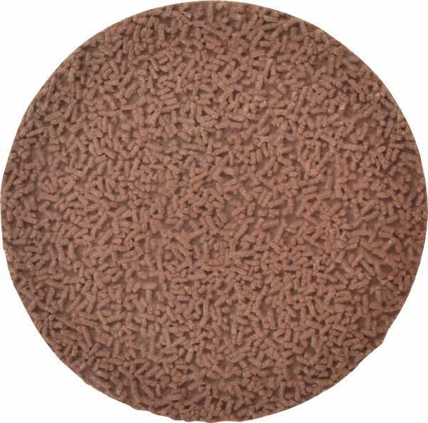 Made in USA - 2" Disc Diam, 400 Grit, Aluminum Oxide Quick Change Disc - Type R Attaching System, Coated, Brown, Super Fine Grade - Apex Tool & Supply