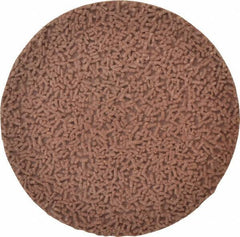 Made in USA - 2" Disc Diam, 400 Grit, Aluminum Oxide Quick Change Disc - Type R Attaching System, Coated, Brown, Super Fine Grade - Apex Tool & Supply