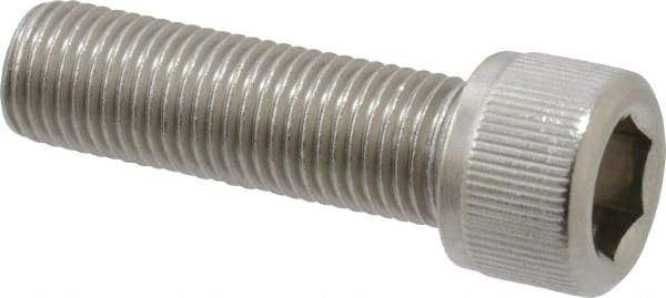 Value Collection - 3/8-24 UNF Hex Socket Drive, Socket Cap Screw - Grade 18-8 Stainless Steel, 1-1/4" Length Under Head - Apex Tool & Supply