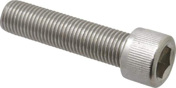 Value Collection - 3/8-24 UNF Hex Socket Drive, Socket Cap Screw - Grade 18-8 Stainless Steel, 1-1/2" Length Under Head - Apex Tool & Supply