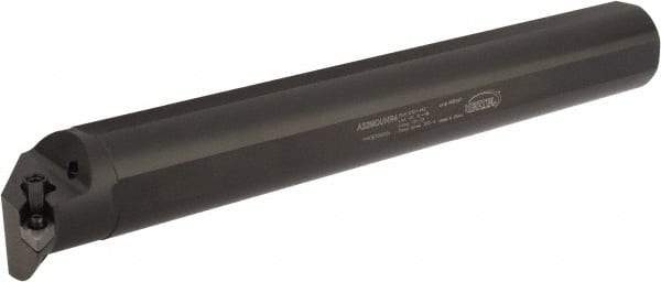 Hertel - 2-1/2" Min Bore Diam, 16" OAL, 2" Shank Diam, A-MDUN Indexable Boring Bar - DN.. Insert, Screw or Clamp Holding Method - Apex Tool & Supply