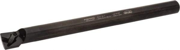 Hertel - 0.93" Min Bore Diam, 10" OAL, 3/4" Shank Diam, A-CTFP Indexable Boring Bar - TP.. Insert, Clamp Holding Method - Apex Tool & Supply