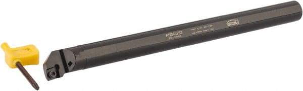 Hertel - 0.93" Min Bore Diam, 10" OAL, 3/4" Shank Diam, A-SCLP Indexable Boring Bar - CP.. 32.52 Insert, Screw Holding Method - Apex Tool & Supply