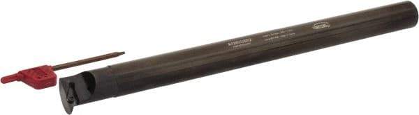 Hertel - 0.98" Min Bore Diam, 10" OAL, 3/4" Shank Diam, A-SVUB Indexable Boring Bar - VB.. 332 Insert, Screw Holding Method - Apex Tool & Supply