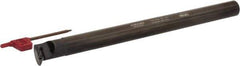 Hertel - 0.98" Min Bore Diam, 10" OAL, 3/4" Shank Diam, A-SVUB Indexable Boring Bar - VB.. 332 Insert, Screw Holding Method - Apex Tool & Supply
