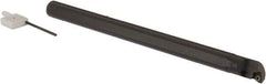 Hertel - 0.6" Min Bore Diam, 8" OAL, 1/2" Shank Diam, A-SWLP Indexable Boring Bar - WP.. Insert, Screw Holding Method - Apex Tool & Supply