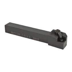 Hertel - MCLN, Left Hand Cut, 5° Lead Angle, 1/2" Shank Height x 1/2" Shank Width, Negative Rake Indexable Turning Toolholder - 4" OAL, CN..32. Insert Compatibility, Series Multi-Option - Apex Tool & Supply