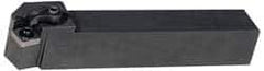 Hertel - MSKN, Left Hand Cut, 15° Lead Angle, 1" Shank Height x 1" Shank Width, Negative Rake Indexable Turning Toolholder - 6" OAL, SN..43. Insert Compatibility, Series Multi-Option - Apex Tool & Supply