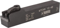 Hertel - MTCN, Neutral Cut, 0° Lead Angle, 3/4" Shank Height x 3/4" Shank Width, Negative Rake Indexable Turning Toolholder - 6" OAL, TN..43. Insert Compatibility, Series Multi-Option - Apex Tool & Supply