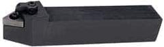 Hertel - MTEN, Neutral Cut, 0° Lead Angle, 1/2" Shank Height x 1/2" Shank Width, Negative Rake Indexable Turning Toolholder - 4-1/2" OAL, TN..22. Insert Compatibility, Series Multi-Option - Apex Tool & Supply