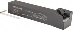 Hertel - MTFN, Left Hand Cut, 0° Lead Angle, 1" Shank Height x 1" Shank Width, Negative Rake Indexable Turning Toolholder - 6" OAL, TN..43. Insert Compatibility, Series Multi-Option - Apex Tool & Supply