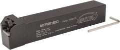Hertel - MTFN, Right Hand Cut, 1" Shank Height x 1" Shank Width, Negative Rake Indexable Turning Toolholder - 6" OAL, TN..33. Insert Compatibility, Series Multi-Option - Apex Tool & Supply