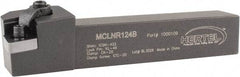Hertel - MCLN, Right Hand Cut, 5° Lead Angle, 3/4" Shank Height x 3/4" Shank Width, Negative Rake Indexable Turning Toolholder - 4-1/2" OAL, CN..43. Insert Compatibility, Series Multi-Option - Apex Tool & Supply