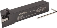 Hertel - MTJN, Right Hand Cut, 3° Lead Angle, 3/4" Shank Height x 3/4" Shank Width, Negative Rake Indexable Turning Toolholder - 4-1/2" OAL, TN..33. Insert Compatibility, Series Multi-Option - Apex Tool & Supply