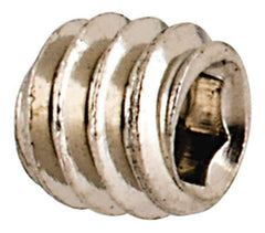 Value Collection - #3-48 UNC, 3/32" OAL, Cup Point Set Screw - Grade 18-8 Stainless Steel, 0.05" Key - Apex Tool & Supply