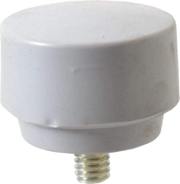 Proto - 1-1/2" Face Diam, Grade Super Soft, Gray Soft Face Hammer Tip - Plastic - Apex Tool & Supply