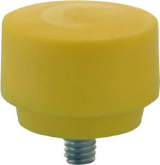 Proto - 1-1/2" Face Diam, Grade Extra Hard, Yellow Hammer Tip/Face - Plastic - Apex Tool & Supply