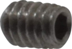 Value Collection - #1-72 UNF, 3/32" OAL, Cup Point Set Screw - Grade 18-8 Stainless Steel, 0.035" Key - Apex Tool & Supply