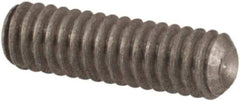 Value Collection - #1-72 UNF, 1/4" OAL, Cup Point Set Screw - Grade 18-8 Stainless Steel, 0.035" Key - Apex Tool & Supply