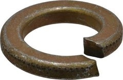 Value Collection - 3/4", 0.753" ID, 0.188" Thick Split Lock Washer - Grade 8 Steel, Zinc Yellow Dichromate Finish, 0.753" Min ID, 0.766" Max ID, 1.265" Max OD - Apex Tool & Supply