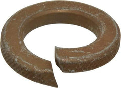 Value Collection - 7/8", 0.878" ID, 0.219" Thick Split Lock Washer - Grade 8 Steel, Zinc Yellow Dichromate Finish, 0.878" Min ID, 0.894" Max ID, 1.459" Max OD - Apex Tool & Supply