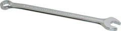 Proto - 7/16" 12 Point Offset Combination Wrench - 15° Offset Angle, 7" OAL, Steel, Chrome Finish - Apex Tool & Supply
