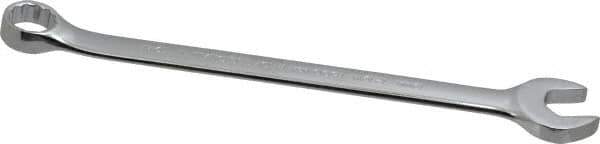 Proto - 19mm 12 Point Offset Combination Wrench - 15° Offset Angle, 9-1/8" OAL, Steel, Chrome Finish - Apex Tool & Supply