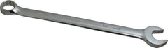 Proto - 21mm 12 Point Offset Combination Wrench - 15° Offset Angle, 10-1/8" OAL, Steel, Chrome Finish - Apex Tool & Supply