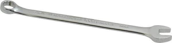 Proto - 9mm 12 Point Offset Combination Wrench - 15° Offset Angle, 4-3/8" OAL, Steel, Chrome Finish - Apex Tool & Supply