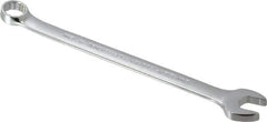 Proto - 12mm 12 Point Offset Combination Wrench - 15° Offset Angle, 6" OAL, Steel, Chrome Finish - Apex Tool & Supply