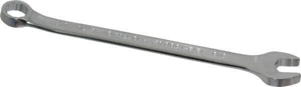 Proto - 3/8" 12 Point Combination Wrench - 15° Offset Angle, 6-1/4" OAL, Steel, Chrome Finish - Apex Tool & Supply